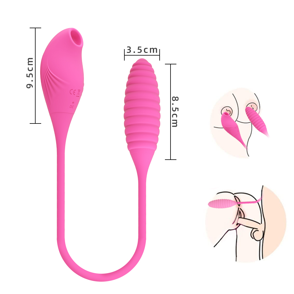 Food Grade Silicone 8 Frequency Sucking Bird Vibrator For Woman - Image 5