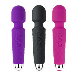 Amazing hot sale female strong vibrator masturbation electric massage stick JX-QS001