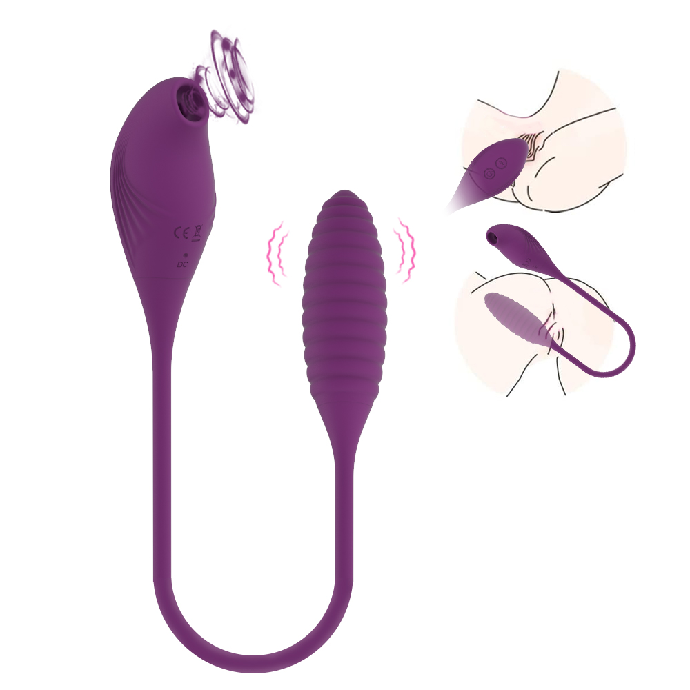 Food Grade Silicone 8 Frequency Sucking Bird Vibrator For Woman - Image 4