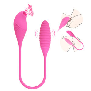 Food Grade Silicone 8 Frequency Sucking Bird Vibrator For Woman