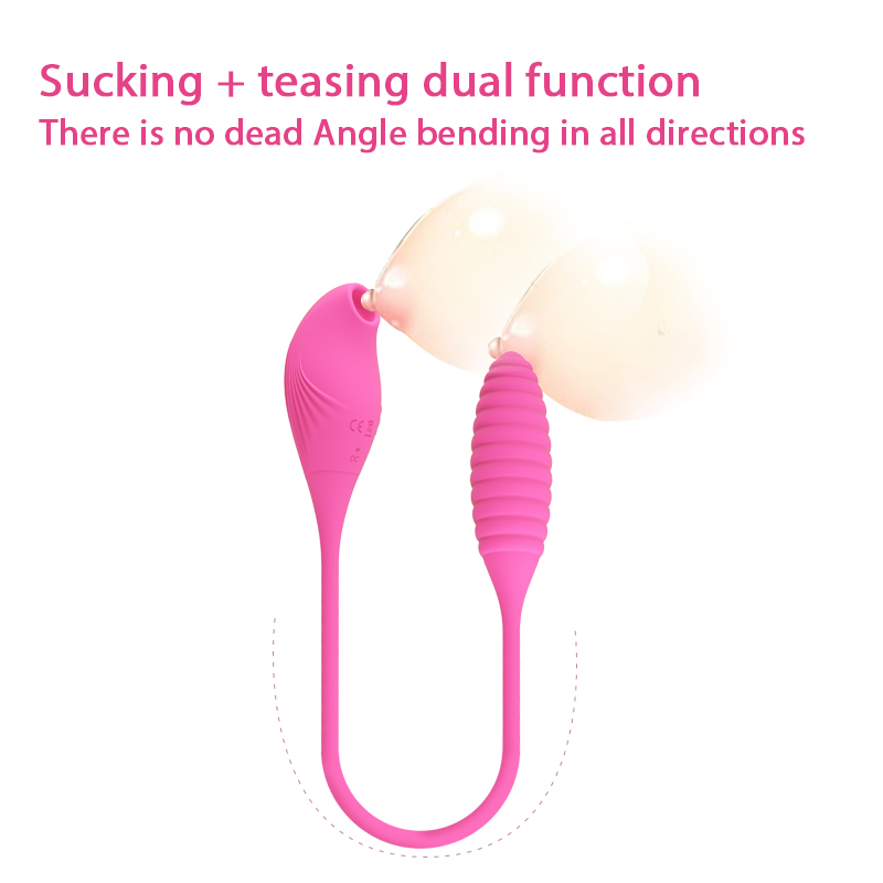 Food Grade Silicone 8 Frequency Sucking Bird Vibrator For Woman - Image 6