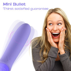 USB Rechargeable Silicone Dildo G-spot Mini Bullet Vibrator Clit Massage Stick Rechargeable Vibrator Adult toys