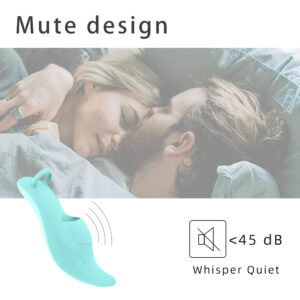 JX-SZT001 High quality mint green 8 frequency suck finger sleeve clitoris massager g spot vibrator for women